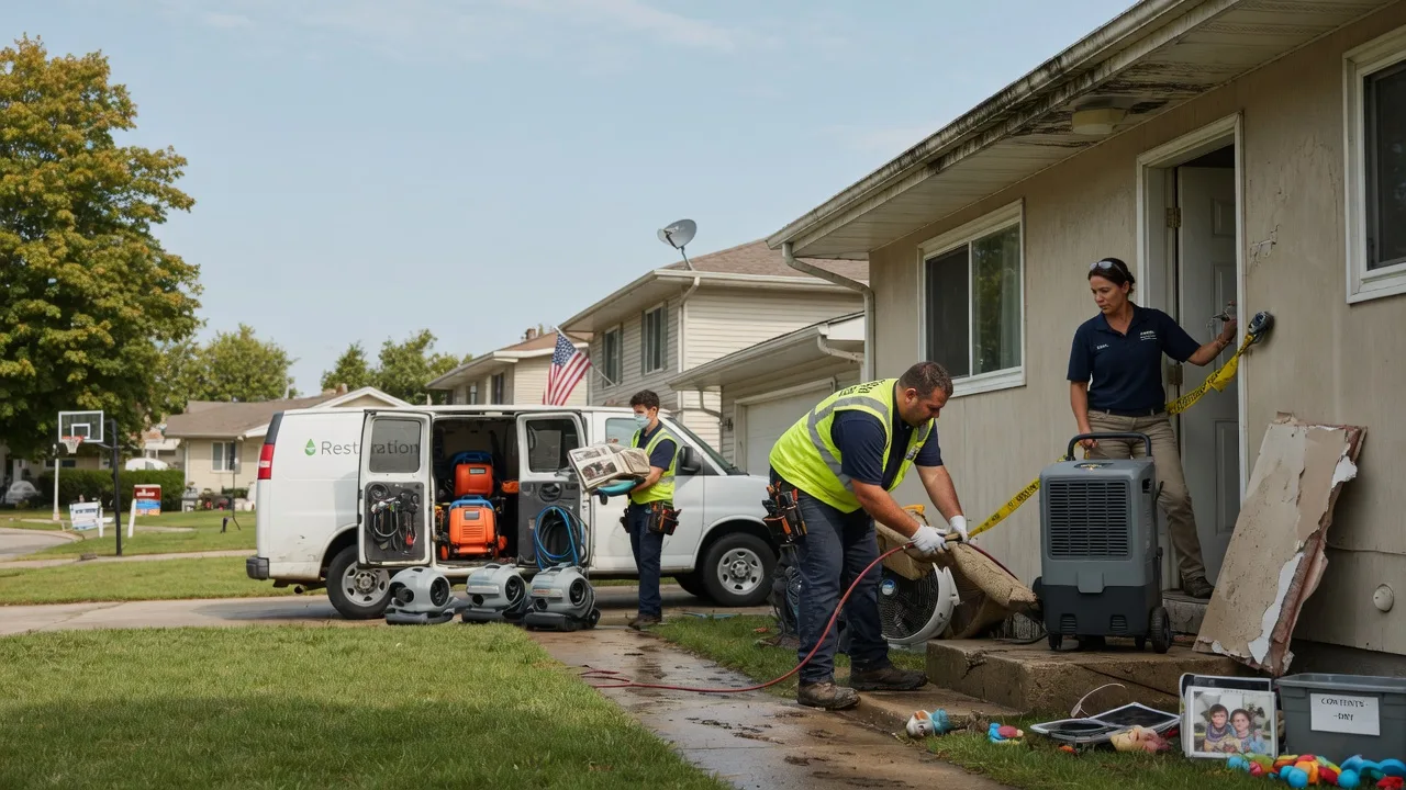 Water Damage Restoration in Andover, IA near me